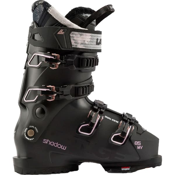Lange Kvinna Alpina Skidskor Shadow 85 Mv Gw Svart 25.5