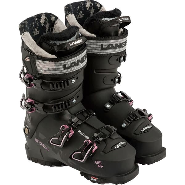Lange Kvinde Alpine Skistøvler Shadow 85 Mv Gw Sort 27.5