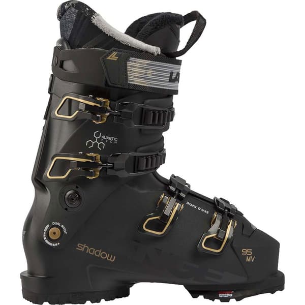 Lange Kvinde Alpine Skistøvler Shadow 95 Mv Gw Sort 24.0