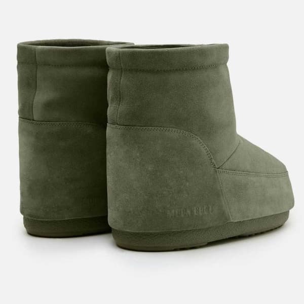 Moon Boot Lumikengät Icon Low Nolace Suede Vihreä EU 42-44 Nainen