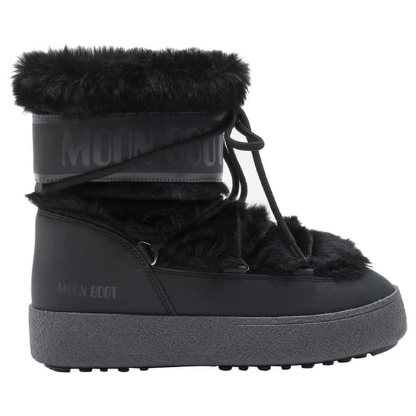 Moon Boot Jtrack Faux Fur Wp Snesko Sort EU 30