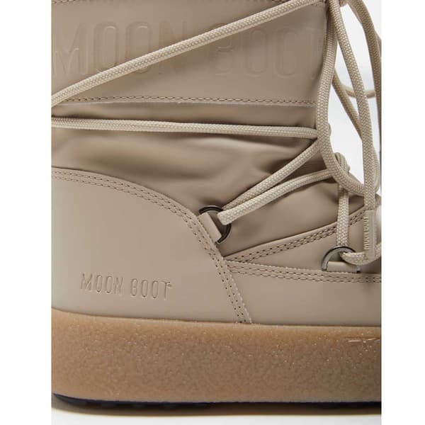 Moon Boot Ltrack Tube Rubber Snöskor Beige EU 40 Kvinna