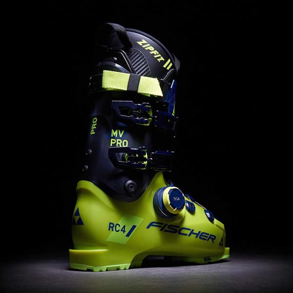 Fischer Rc4 Pro Mv Alpina Skidpjäxor Gul 23.5