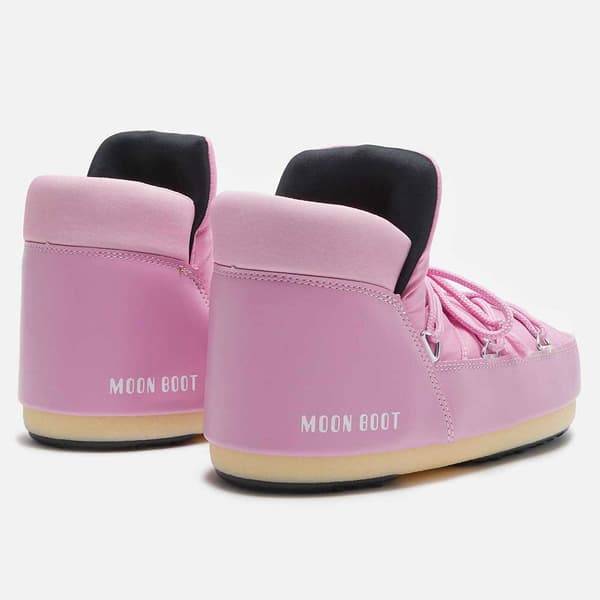 Moon Boot Icon Nylon Pumps Skor För Snö Rosa EU 35-36 Kvinna