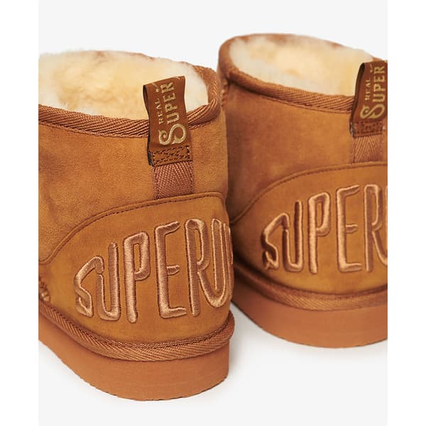 Superdry Suede Sherpa Mini Sne Støvler Brun EU 38-39 Kvinde