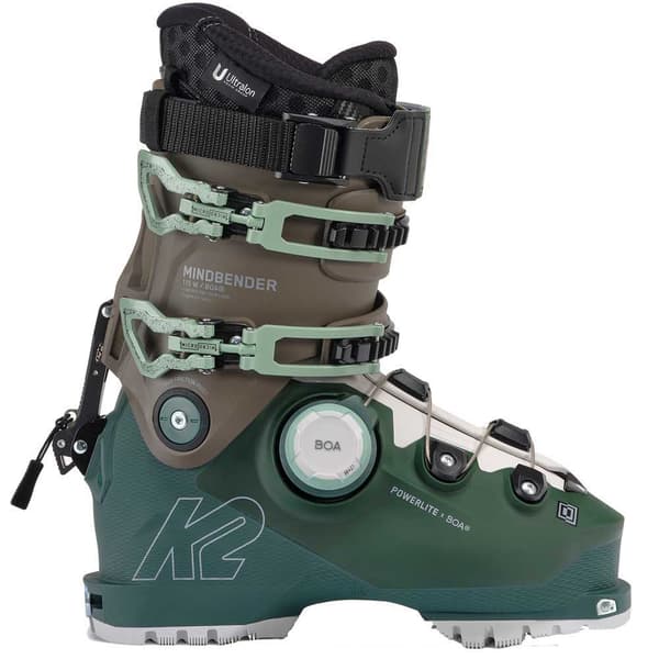K2 Mindbender 115 Boa Turåkningsskidor Grönt 24.5