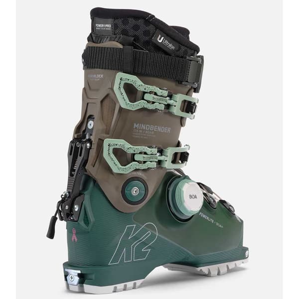 K2 Mindbender 115 Boa Retkiluistelusukset Vihreä 25.5