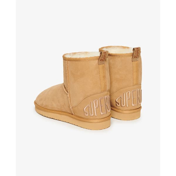 Superdry Suede Sherpa Ankle Skor För Snö Beige EU 38-39 Kvinna