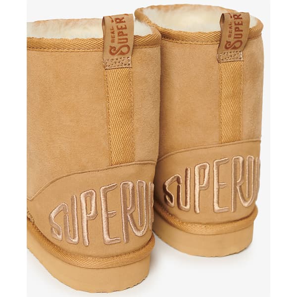 Superdry Suede Sherpa Ankle Skor För Snö Beige EU 38-39 Kvinna