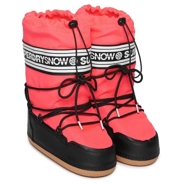 Superdry Snow Boot Lumisaappaat Pinkki EU 40-41 Nainen