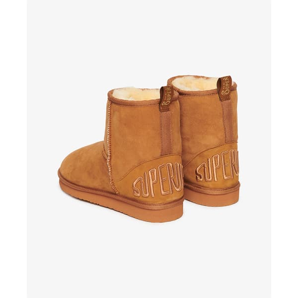 Superdry Suede Sherpa Ankle Skor För Snö Brun EU 36-37 Kvinna