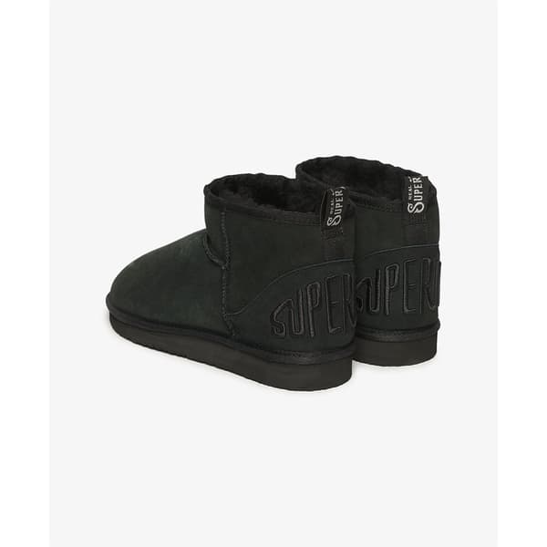 Superdry Suede Sherpa Mini Skor För Snö Svart EU 36-37 Kvinna