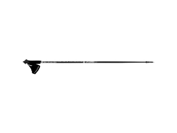 Nordic Walking Lite Pro 105cm vikingestave sølv-sort