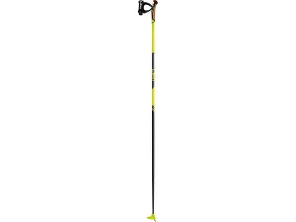 LEKI PRC 650, Langrenn, 165 cm, Voksen, Unisex, Sort, Hvit, Gult, Karbon