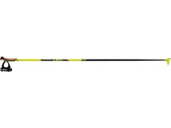 LEKI PRC 650, Langrenn, 165 cm, Voksen, Unisex, Sort, Hvit, Gult, Karbon