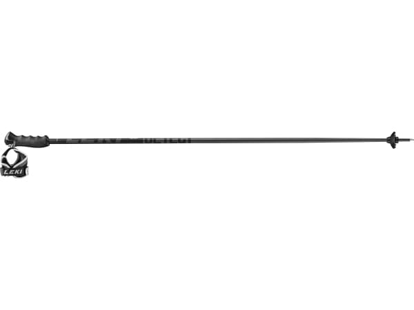 LEKI Detect S, Alpin skiidrett, 135 cm, Voksen, Hankjønn, Sort, Aluminium