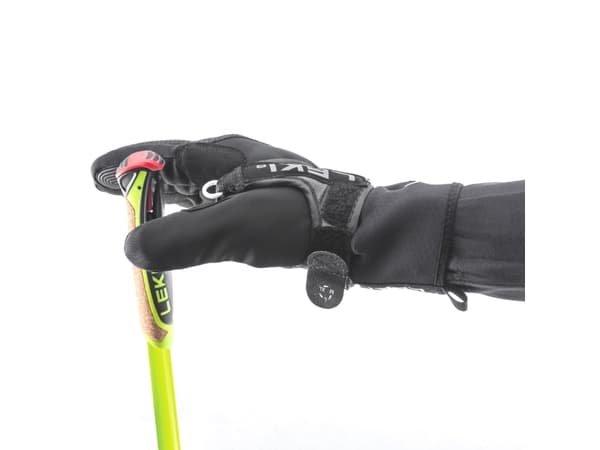 LEKI CC 450, Langrenn, 165 cm, Voksen, Unisex, Sort, Hvit, Gult, Karbon