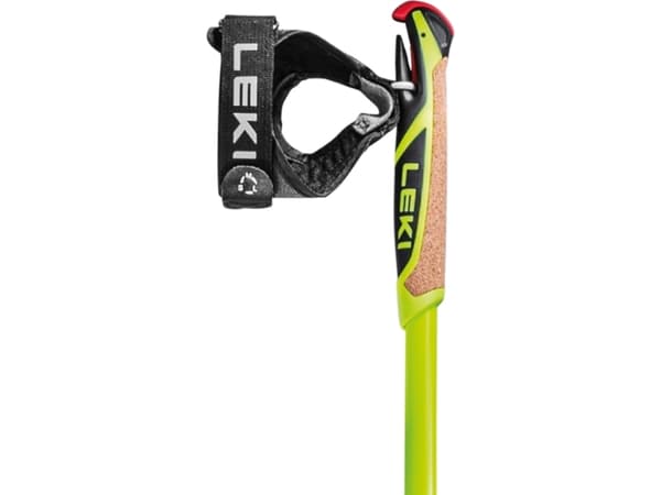 LEKI CC 450, Langrenn, 165 cm, Voksen, Unisex, Sort, Hvit, Gult, Karbon