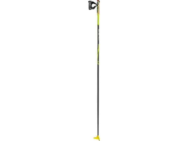 LEKI CC 450, Langrenn, 165 cm, Voksen, Unisex, Sort, Hvit, Gult, Karbon