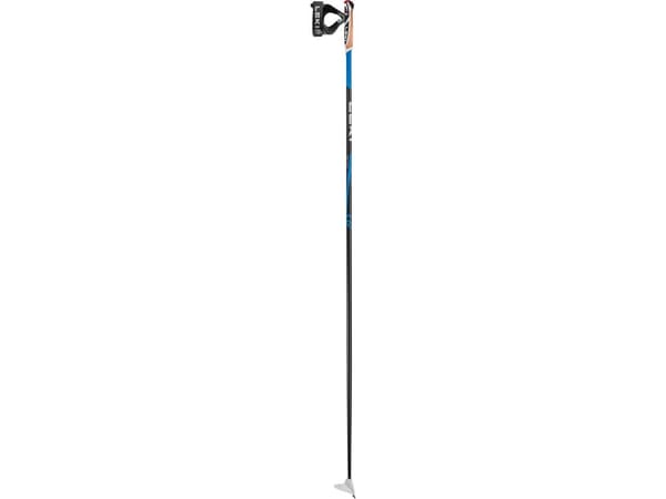 LEKI CC 450, Langrenn, 155 cm, Voksen, Unisex, Sort, Blå, Hvit, Karbon