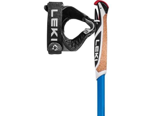 LEKI CC 450, Langrenn, 155 cm, Voksen, Unisex, Sort, Blå, Hvit, Karbon