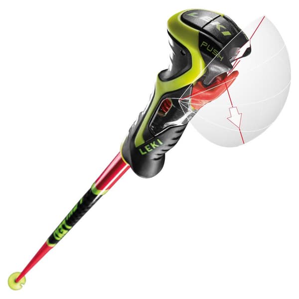 Leki Alpino Polacker Wcr Sl 3d Flerfärgad 135 cm