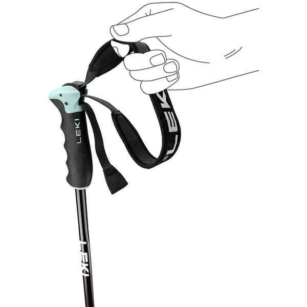 Leki Alpino Pylväät Neolite Airfoil Hopeinen 105 cm