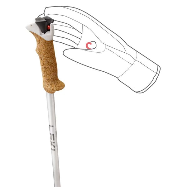 Leki Alpino Stænger Stella S Transparent 110 cm