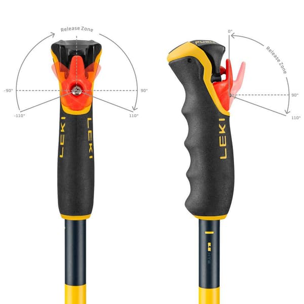Leki Alpino Stænger Spitfire 3d Gylden 95 cm