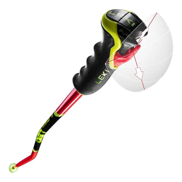 Leki Alpino Puolalaiset Wcr Lite Gs 3d Keltainen 90-120 cm
