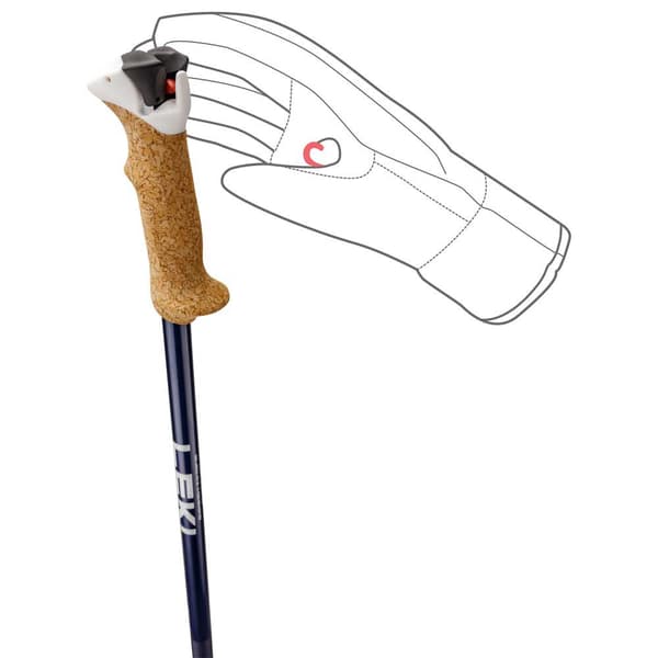 Leki Alpino Stænger Stella S Transparent 110 cm