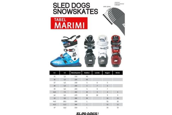 SNOWSKATES SLED DOGS K9.02