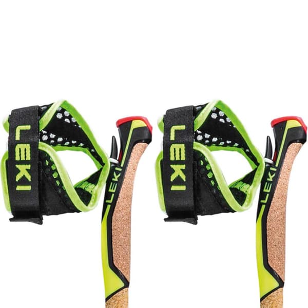 Leki Alpino Polakker Mezza Race Gul 110 cm
