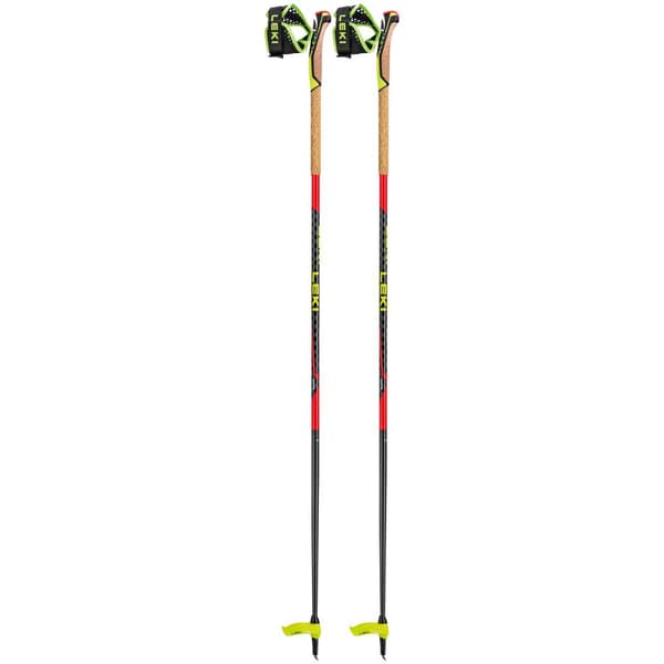 Leki Alpino Polakker Mezza Race Gul 110 cm