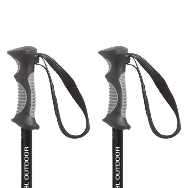Tsl Outdoor Polakker Hiking Alu 3 Sort,Grå 65-135 cm