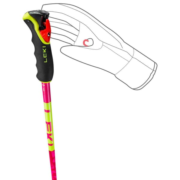 Leki Alpino Stolpar Spitfire 3d Rosa 135 cm