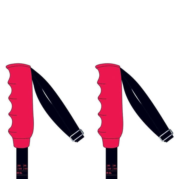 Rossignol Stavar Hero Sl Röd 95 cm