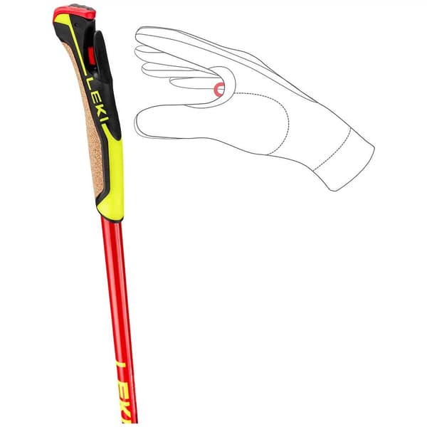 Leki Alpino Pylväät Mezza Ultralite Kultainen 120 cm