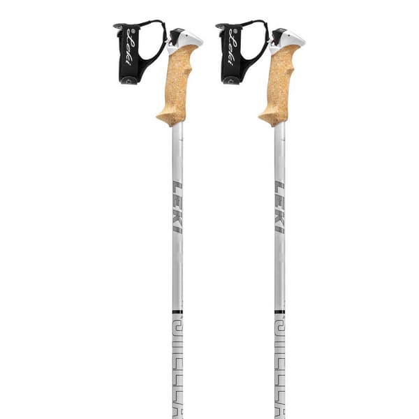 Leki Alpino Stella S Spadserestokke Hvid 110 cm
