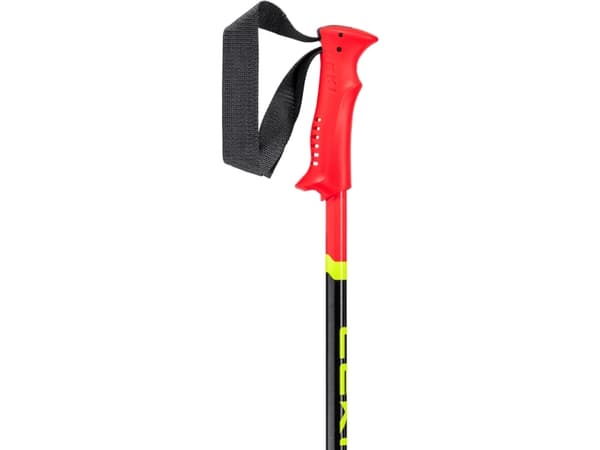 LEKI Racing KIDS, Alpin skiidrett, Skirenn, 105 cm, Barn, Sort, Rød, Aluminium, Stål