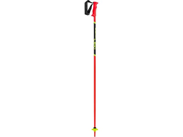 LEKI Racing KIDS, Alpin skiidrett, Skirenn, 105 cm, Barn, Sort, Rød, Aluminium, Stål