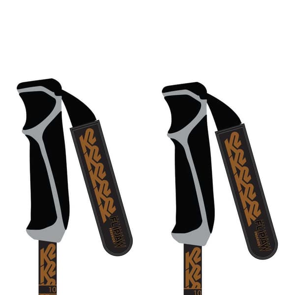 K2 Freeride Flipjaw Spadserestokke Brun 105-120 cm
