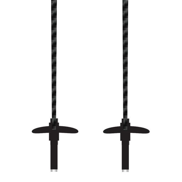 K2 Style Carbon Stavar Svart 115 cm