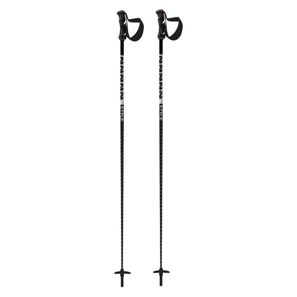 K2 Style Carbon Stavar Svart 115 cm