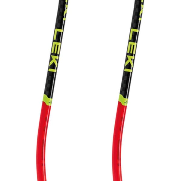 Leki Alpino Wcr Sg/dh 3d Pylväät Punainen 135 cm