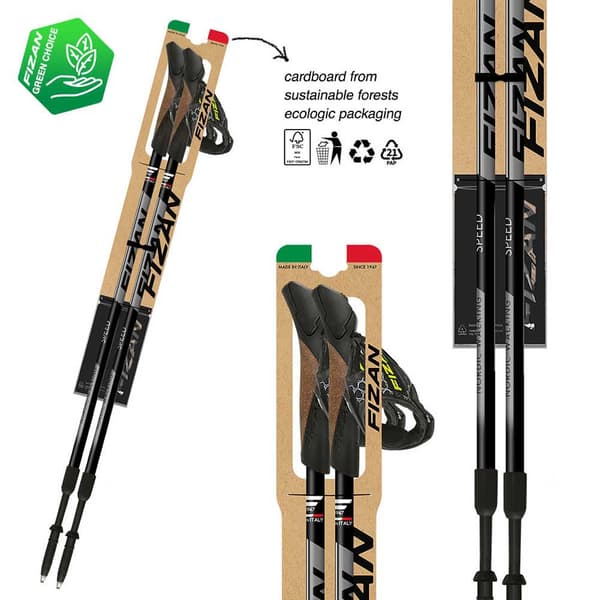Fizan Speed Spadserestokke Søvfarvet 75-125 cm