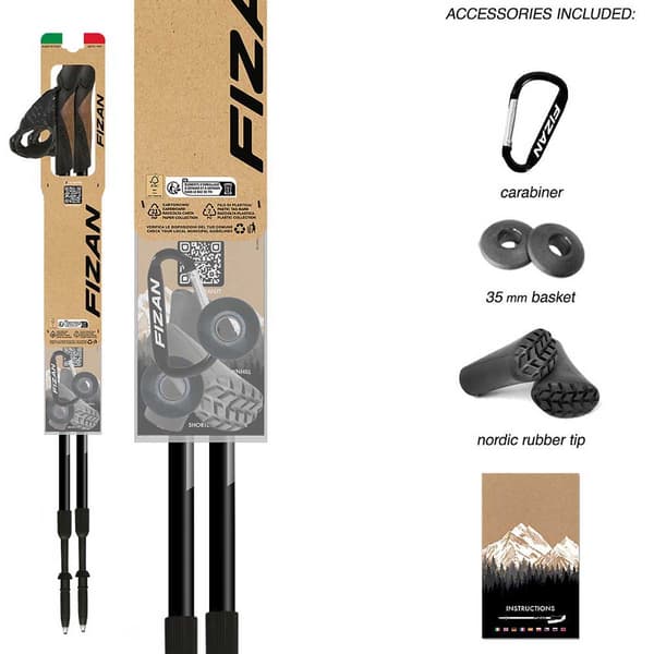 Fizan Speed Spadserestokke Søvfarvet 75-125 cm