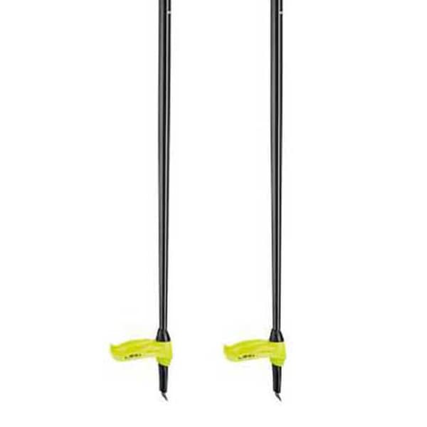 Leki Alpino Mezza Lite Pæle Sort 130 cm