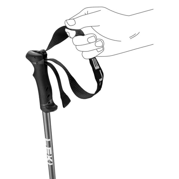 Leki Alpino Qntm Pæle Søvfarvet 135 cm