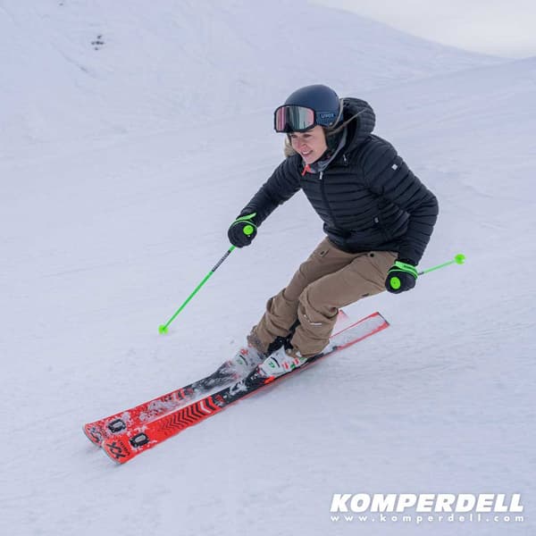 Komperdell Nationalteam Carbon Skicross Ti-core Stav Transparent 125 cm